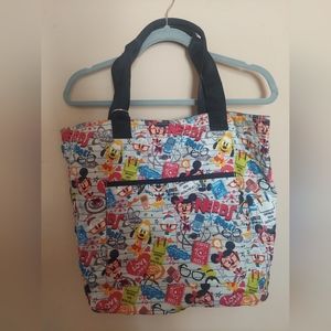 Disney Tote Bag Nerds line